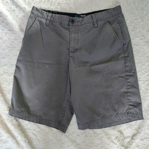 Blue Crown Classic Chino Shorts Gray waist 33 Casual Everyday Normcore